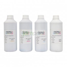 Set botella tinta Dye - Pigmento 1000 ml. Hpp 4 colores