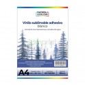 Vinilo Sublimable Blanco Adhesivo A4 20 hojas