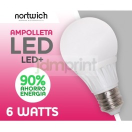 Ampolleta Led 4 Watts Eco / Led+