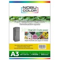 Papel foto magnético matte Nobucolor A3 5 hojas 640 gr.