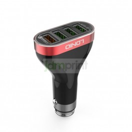 Cargador auto celular Ldnio 4 usb 6.6a v8