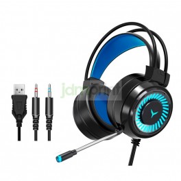 Audífonos Gamer con microfono Headset - 3.5 mm.