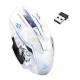 Mouse Inalámbrico recargable RGB Free Wolf X8