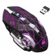 Mouse Inalámbrico recargable RGB Free Wolf X8