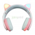 Audífonos Bluetooth Cat Ear CXT-B39 Rosado