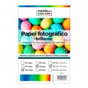 Papel foto glossy 5R 127 x 178 mm. 230 gr. 100 hojas Nobucolor