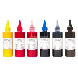 Set botella tinta sublimación 200 ml. Epn 6 colores